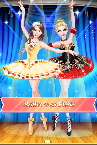Ballet Sisters - Ballerina Fashion: Dancing Beauty Spa, Makeover, Dressup Game for Girls screenshot 2