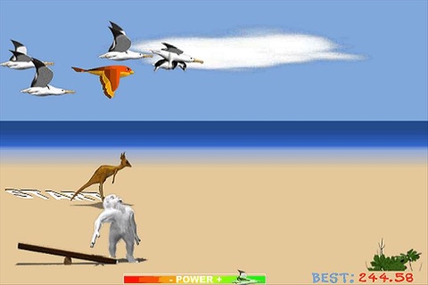 Penguin Flying Classic screenshot 2