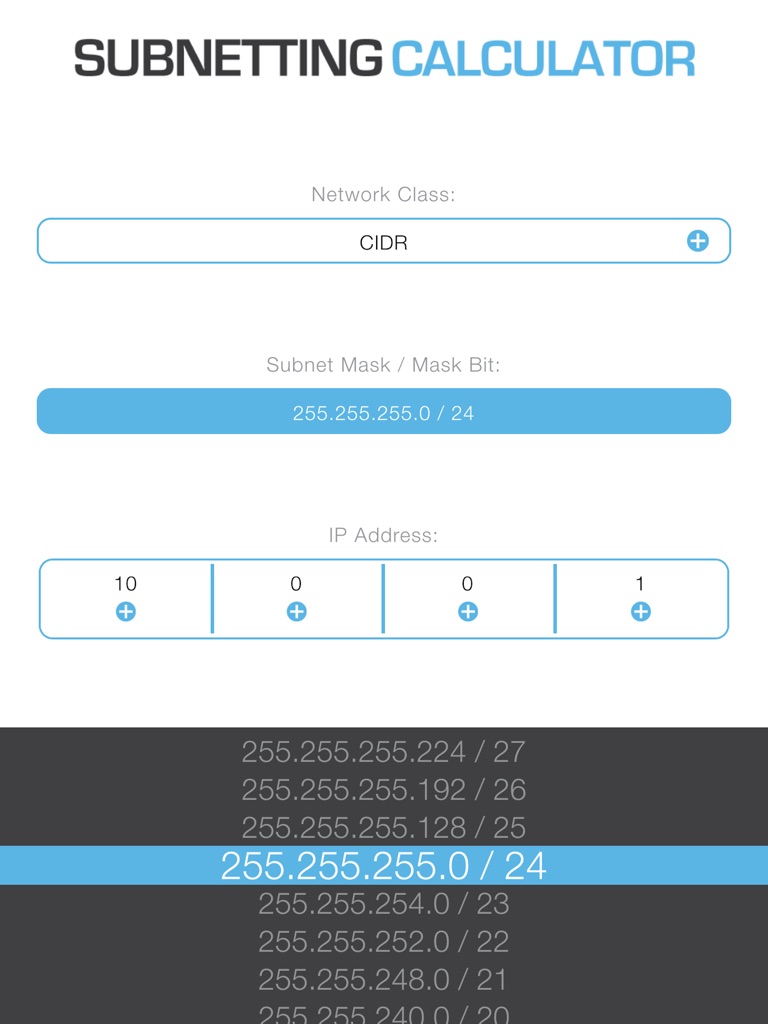 【图】Subnetting Calculator(截图3)