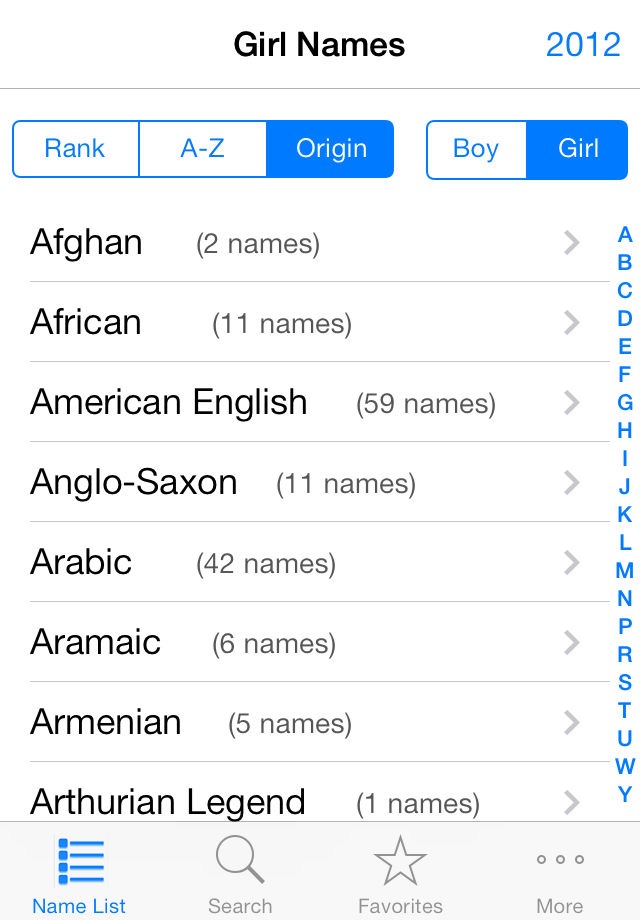 Baby Names Generator for Boys Girls and Twins, 2014 Top Popular Boy Girl Total Name List screenshot 3