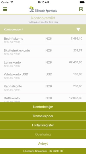 Lillesands Sparebank Bedrift(圖3)-速報App