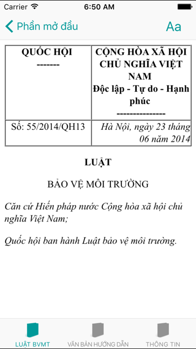 How to cancel & delete Luật Bảo Vệ Môi Trường 2014 from iphone & ipad 3