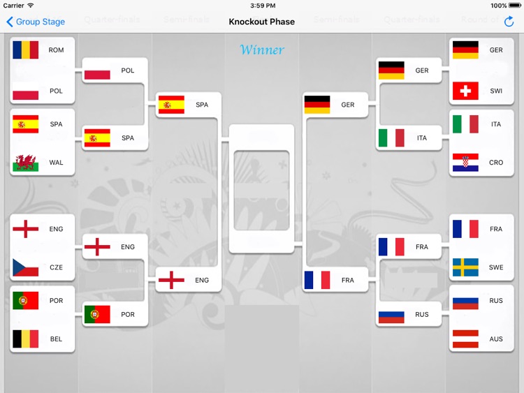 PREDICTION of UEFA EURO 2016 FRANCE screenshot-3