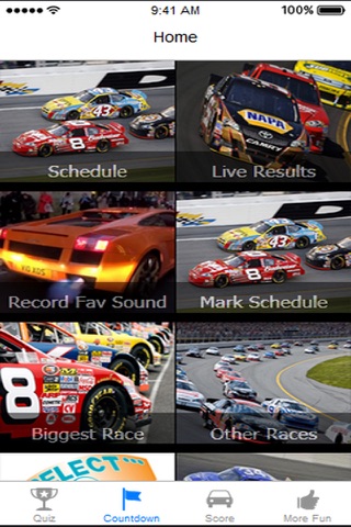Race Car Quiz Games - Fun Trivia and Live Result Schedule News for Racing Fan screenshot 3