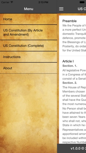 US Constitution - TapTrak Studios(圖2)-速報App