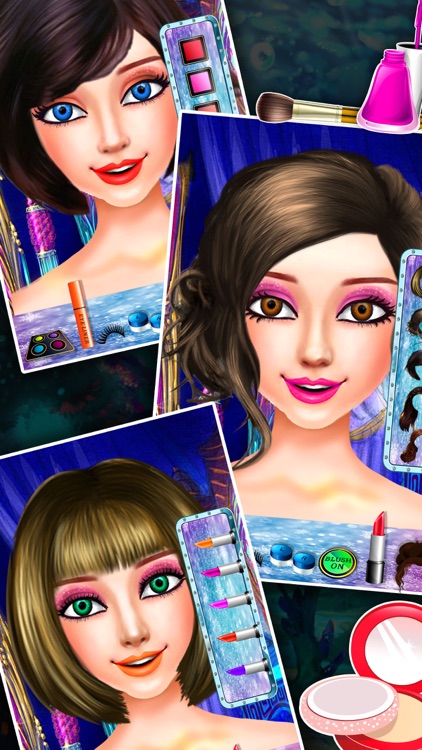 Ice Princess Mermaid Beauty Salon – Fun dress up and make up game for little stylist