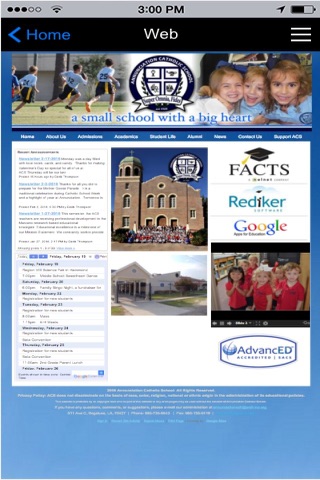 Annunciation Catholic School screenshot 2