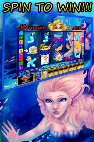 Mermaids Millions Gold Slots - Jackpot Fish Casino screenshot 3