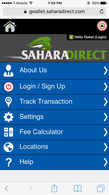 SaharaDirect Money Transfer