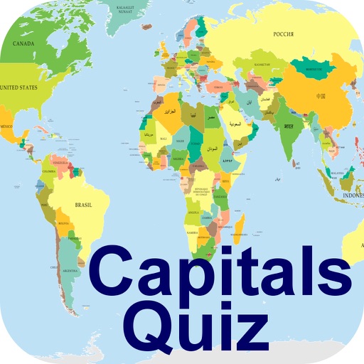 Countries & Capitals Quiz Worldwide iOS App