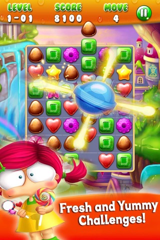 Connect Candy Adventure- Match 3 Mania screenshot 3