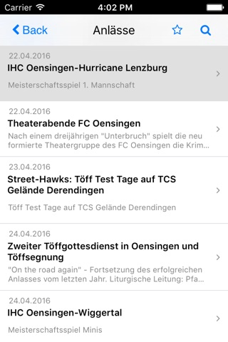 Oensingen screenshot 4