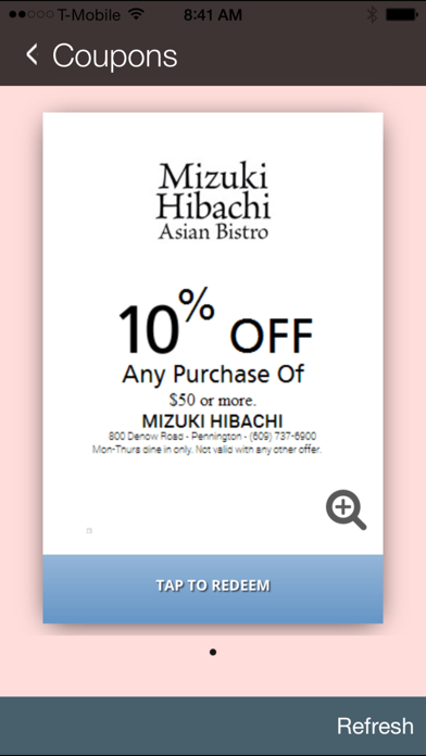 How to cancel & delete Mizuki Asian Bistro from iphone & ipad 3
