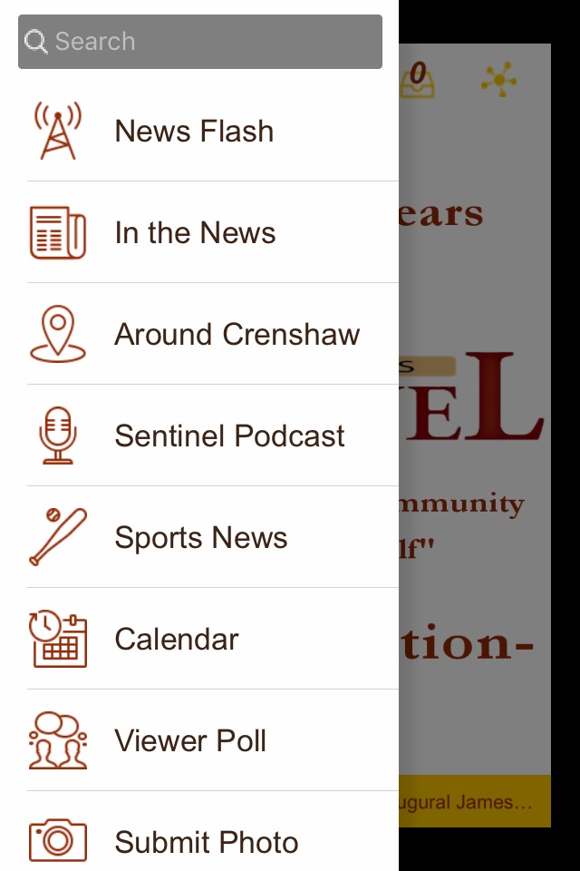 Los Angeles Sentinel Mobile Edition screenshot 2