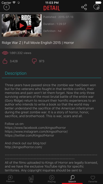 Movie Center - Discover & Enjoy your time with blockbuster movies screenshot-3