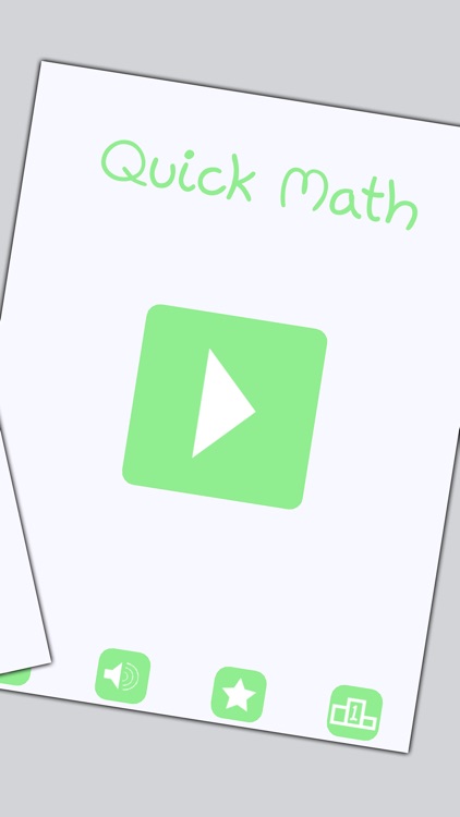 Quick Math - The free and simple super casual mathematical equation game