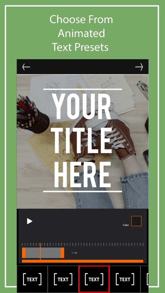 【图】TitleUp – Easily Add Animated Texts to Videos(截图2)