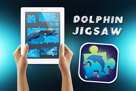 Dolphin Jigsaw Fun - Play Magic Puzzle Game For Kids And Solve Beautiful Sea Animal Picture.s screenshot 3
