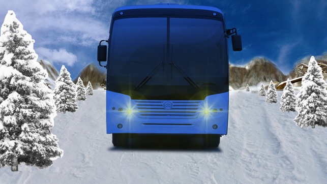 Offroad Snow Hill Bus Drive 3D -  Enjoy Tourist Driving Adve(圖4)-速報App