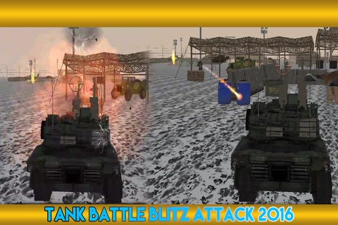 Tank Battle Blitz Attack 2016 - Tank City Warfare Game screenshot 3