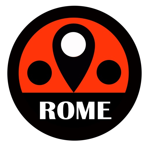 Rome travel guide with offline map and Roma metro transit by BeetleTrip icon