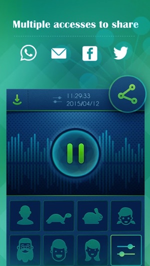 Voice Record Pro - Try the funniest way with funny effects t(圖4)-速報App