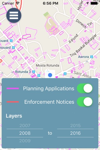 Planning App (Malta) screenshot 2