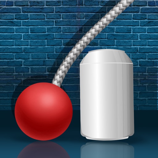 Hit Down The Cans - crazy chain ball puzzle game icon