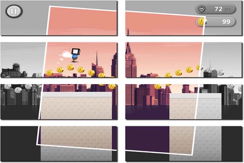 Box Tiles Endless City Runner screenshot 3