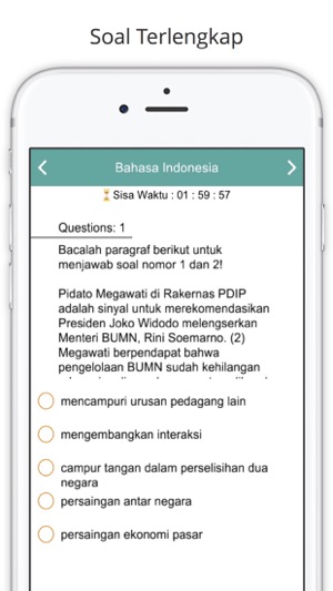 Simulasi CBT UN SMA/MA IPS(圖2)-速報App