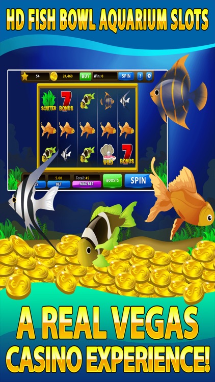 Big Fish Bowl Slots - HD Aquarium Lucky Casino Slot Machine Game