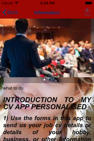 CV App Personalized screenshot 2