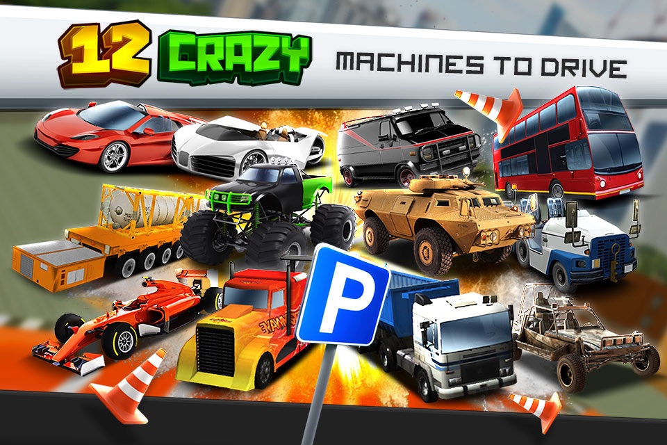 Ridiculous Parking Simulator a Real Crazy Multi Car Driving Racing Game screenshot 3