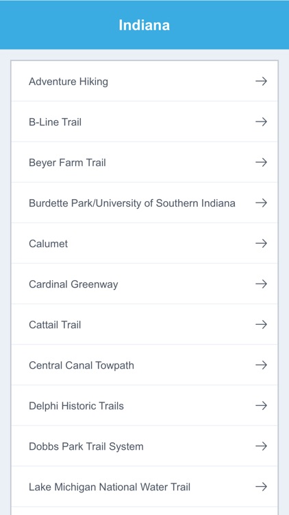 Indiana Recreation Trails