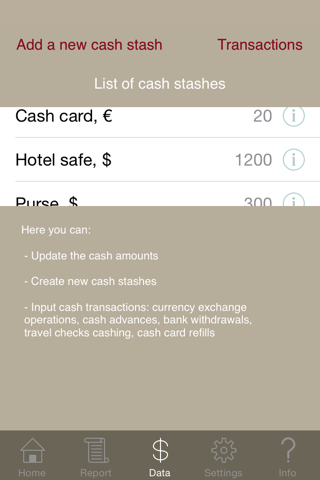 Travel Cash Tracker screenshot 3