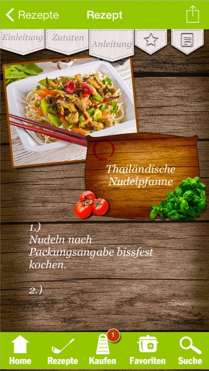 Nudeln Rezepte - Nudelrezepte fürs schnelle & und einfache Pasta-Glück screenshot-3