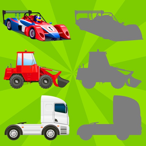 Vehicles Puzzles Toddlers icon