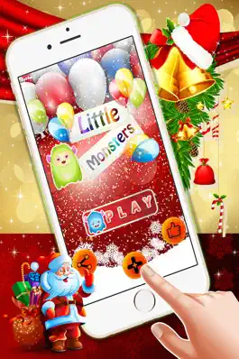 Game screenshot Little Monsters Matching Mania : - A match 3 puzzles for Christmas season mod apk