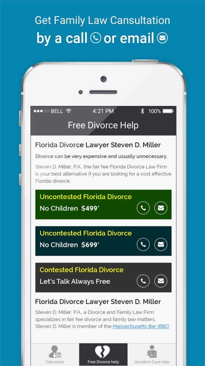 Florida Child Support Calculator & Free Legal Consult screenshot-3