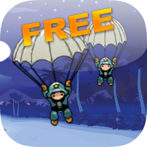 Save The Parachute Troops From Falling Down FREE Icon