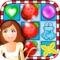 Gummy Gush Magic match-3 puzzle game in magical kingdom is fun, exciting and easy to play