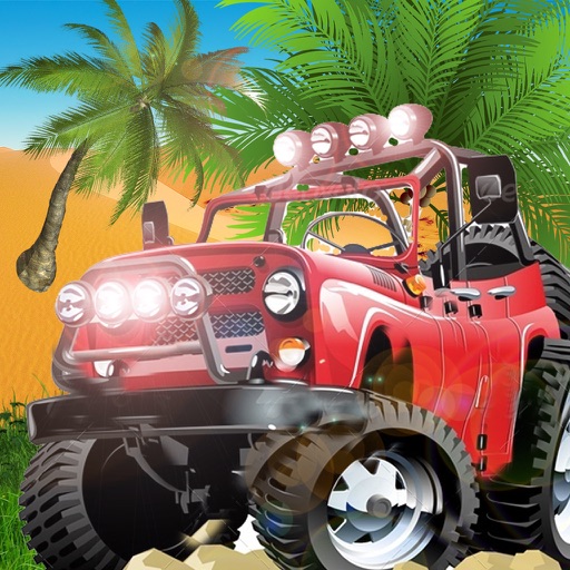 Jungle Jeep Drive Fun Icon