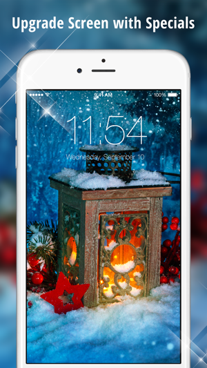 Xmas Themes for iOS 9 - Magic Christmas Wallpapers with Sant(圖4)-速報App