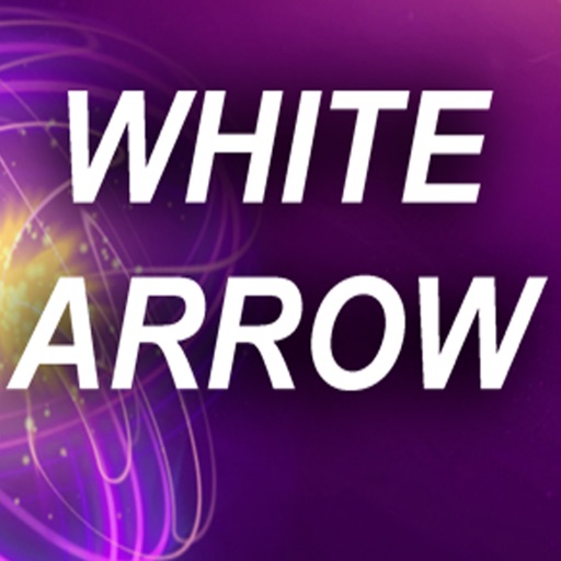 White arrow flight Icon