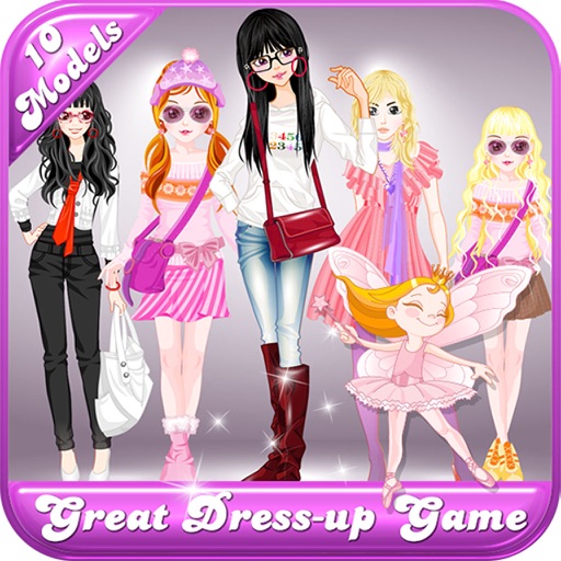 Magic Fashion World Dress Up Icon