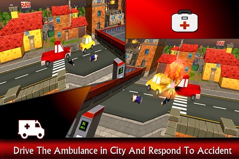Ambulance Rescue 911 Simulator screenshot 2