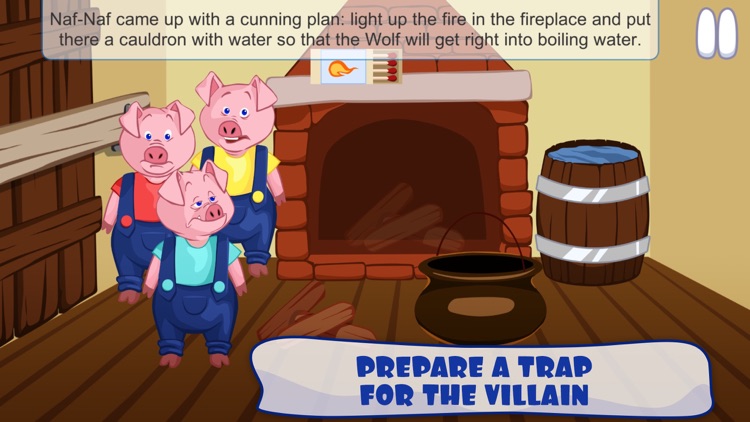 The Three Little Pigs - Interactive Fairy Tale screenshot-3