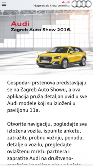 Audi Zagreb Autoshow 2016(圖1)-速報App