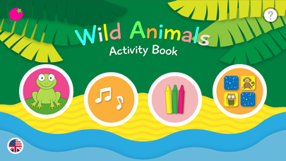 How to cancel & delete Wild Animals - Activity Book - Lite from iphone & ipad 1