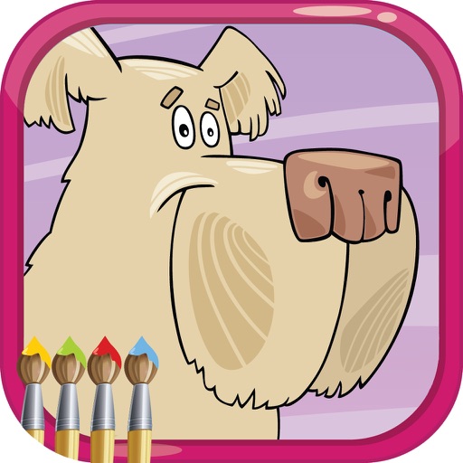 Coloring Books : My Pet Lovely Draw Paint Animal for kids iOS App